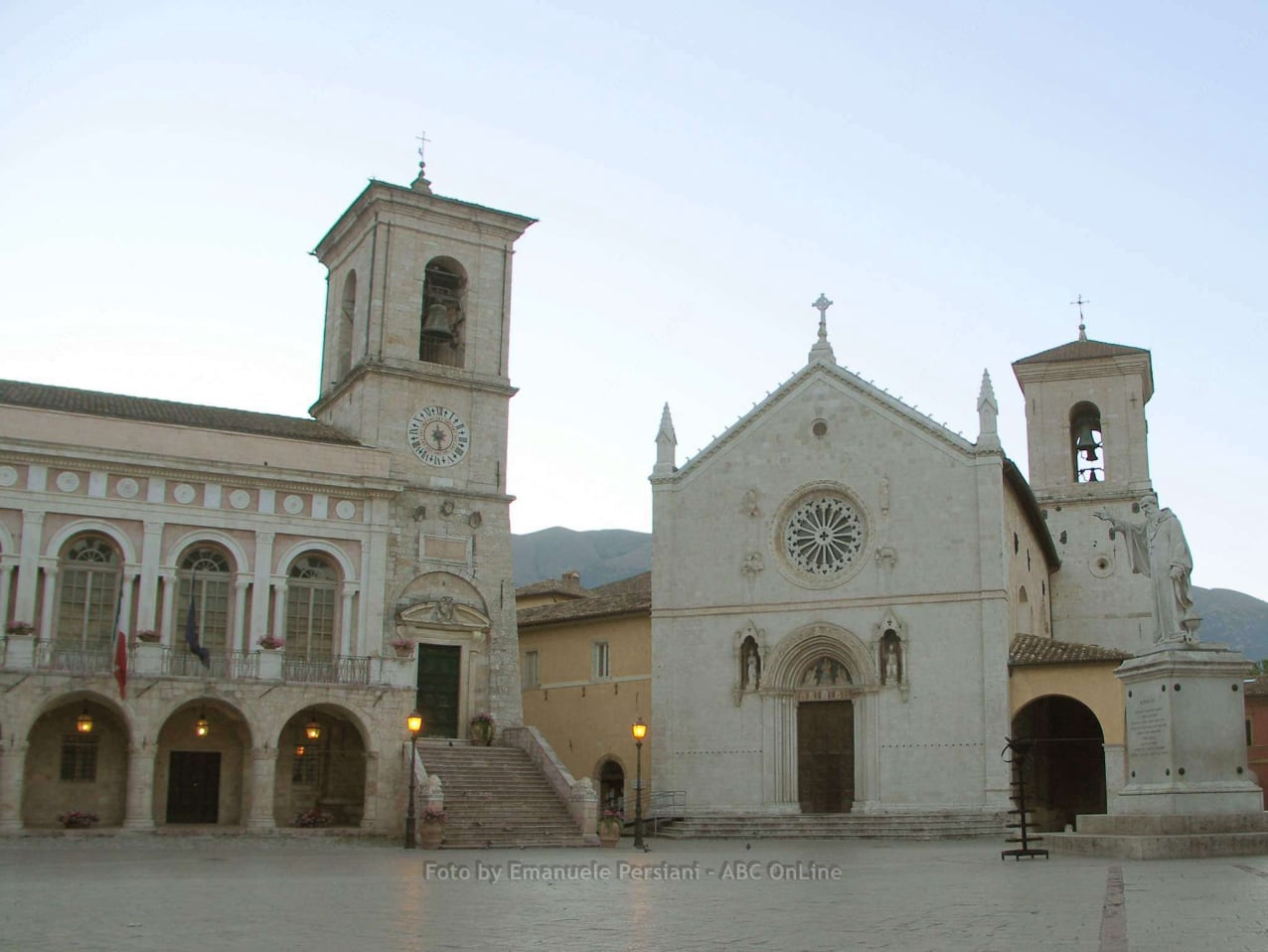 Piazza San Benedetto Norcia